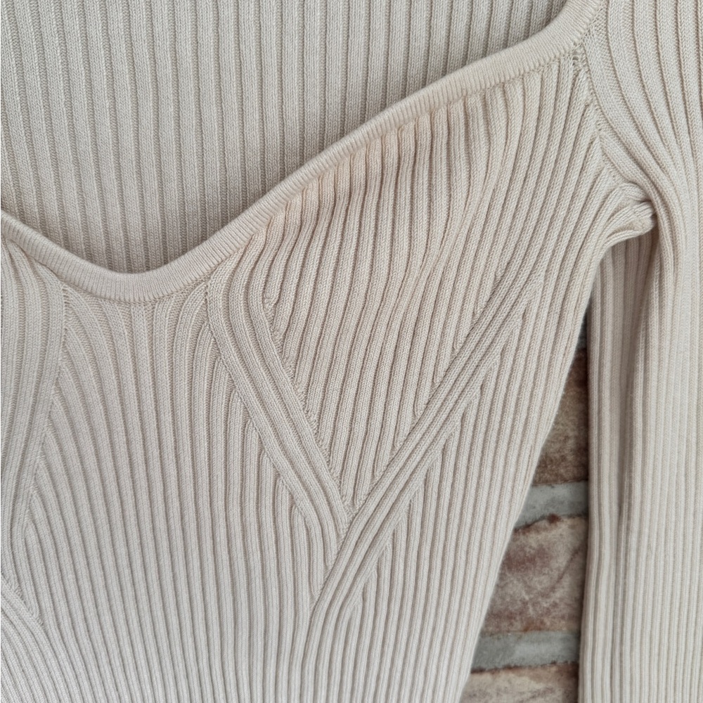 NWOT Rib-Knit Sweater - Picture 6 of 7